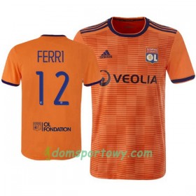 Koszulka Olympique Lyon Jordan Ferri 12 Trzeci Koszulki Piłkarskie 2018-2019 Krótki Rękaw